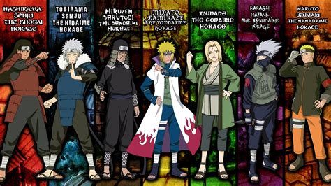 naruto the hokages|all the hokages naruto order.